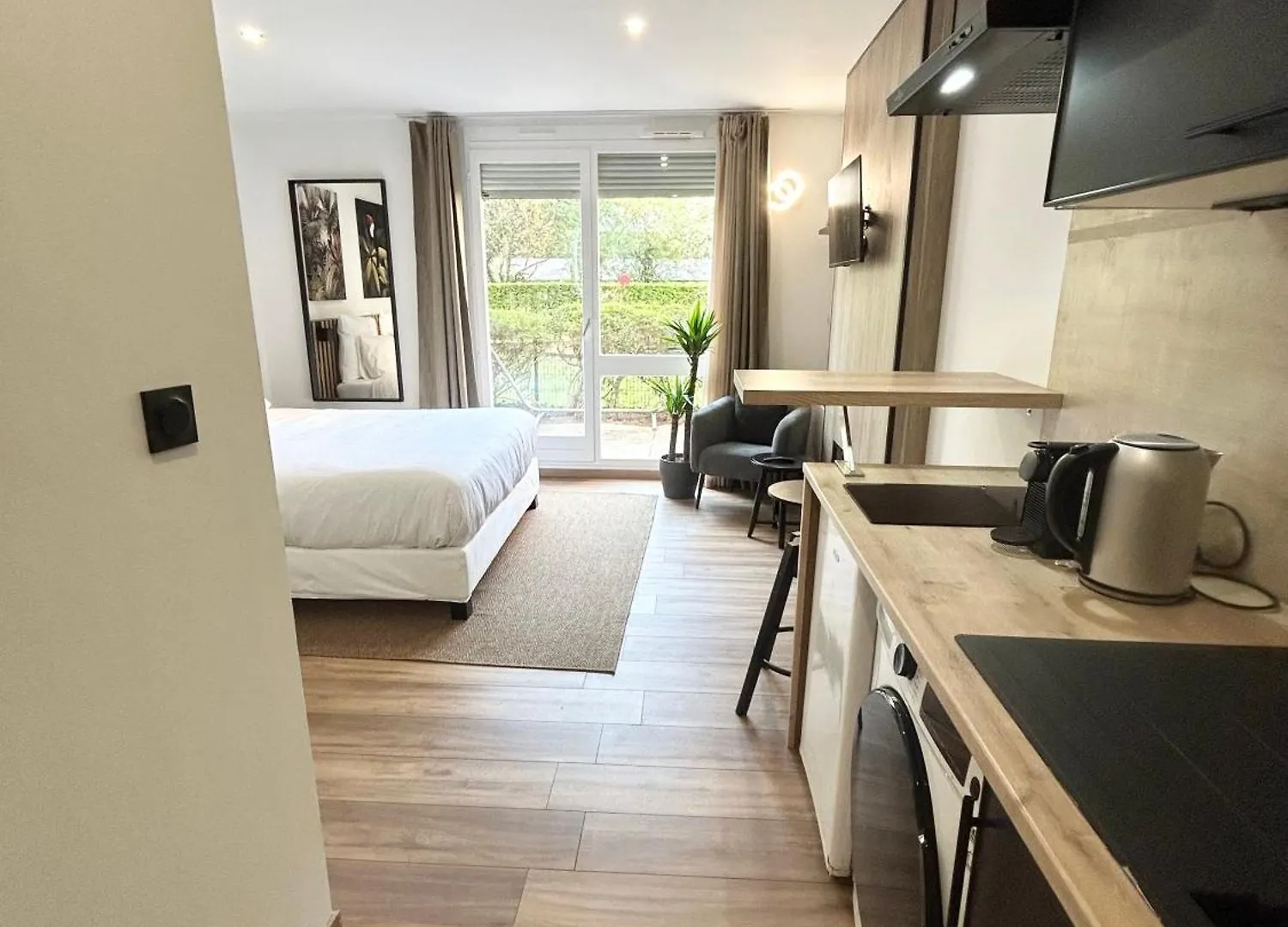 Studio 100M Gare Part-Dieu/Terrasse/Parking Prive Lyon France